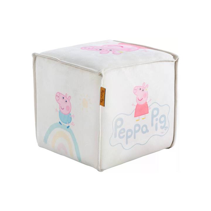 ROBA Sgabello per bambini Peppa Pig (Beige, Multicolore)