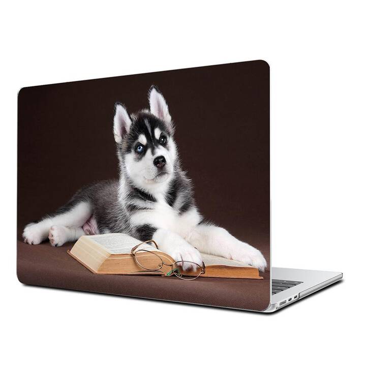EG Hardcase (MacBook Air 13" M3 2024, Hunde, Grau)