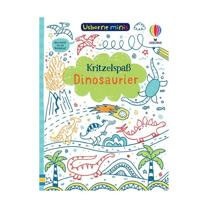 Usborne Minis: Kritzelspaß Dinosaurier