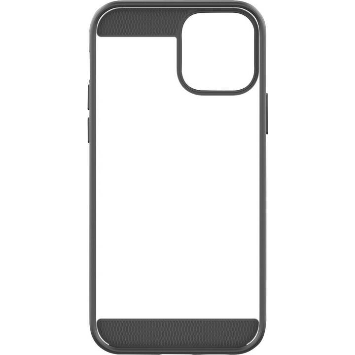 BLACK ROCK Backcover Air Robust (iPhone 12, iPhone 12 Pro, Nero)