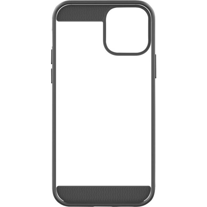 BLACK ROCK Backcover Air Robust (iPhone 12, iPhone 12 Pro, Noir)