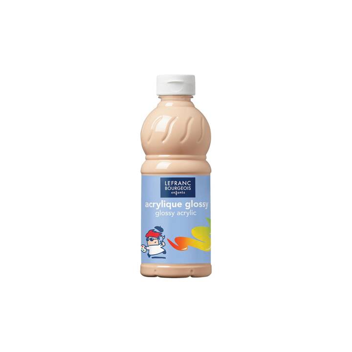LEFRANC BOURGEOIS Colore acrilica Glossy (500 ml, Arancione)