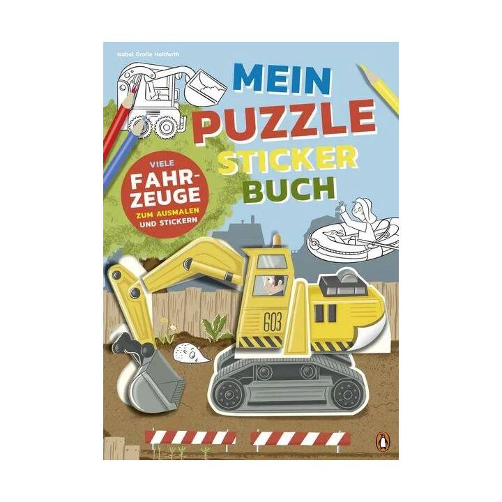 PENGUIN JUNIOR Stickerbuch (Fahrzeuge)