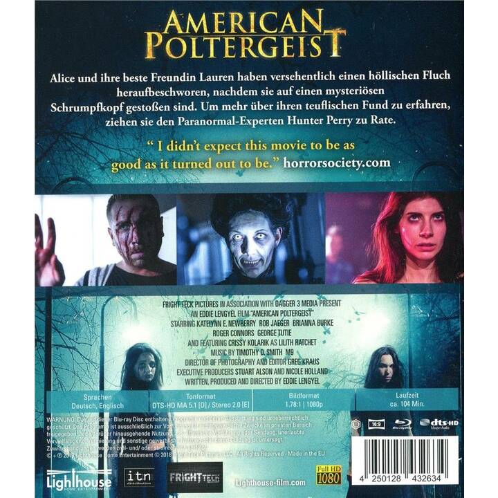 American Poltergeist - The Curse of Lilith Ratchet (DE, EN)