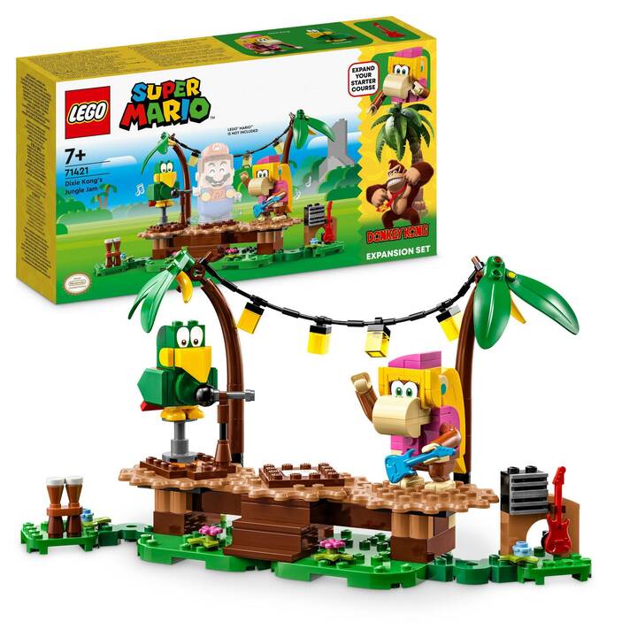 LEGO Super Mario Ensemble d'extension Concert de Dixie Kong dans la jungle (71421)