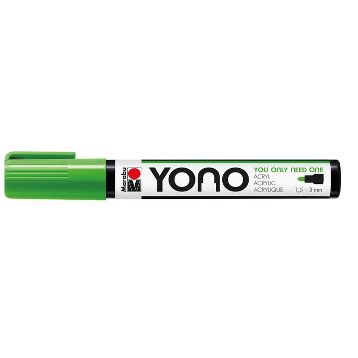 MARABU Pennarello acrilico Yono (Verde, 1 pezzo)