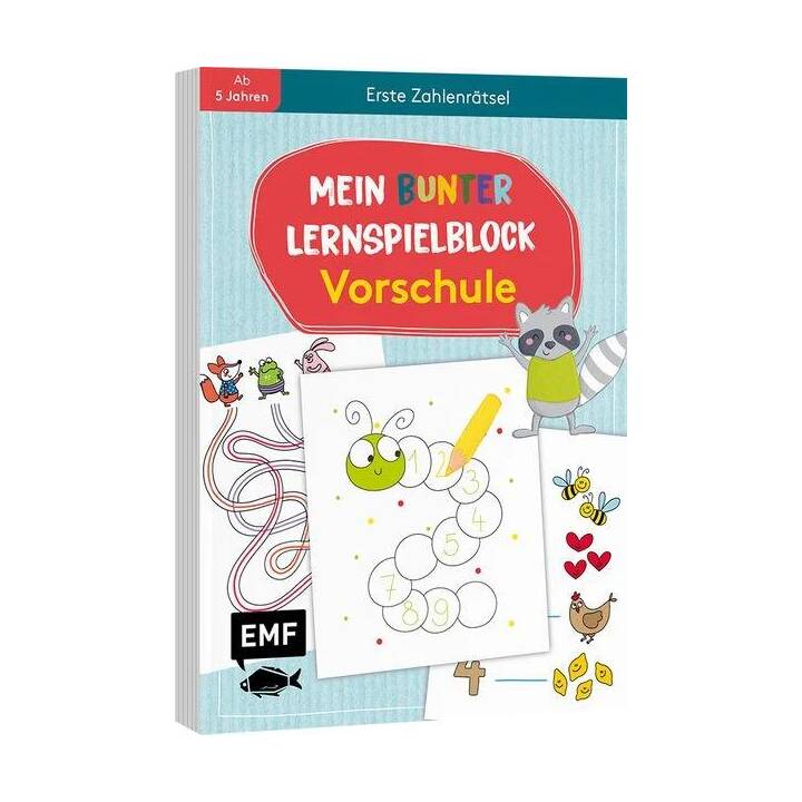 Mein bunter Lernspielblock - Vorschule: Erste Zahlenrätsel