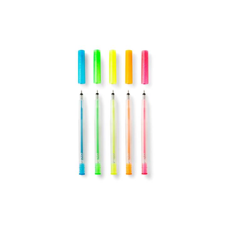 CRICUT Crayons de couleur (Multicolore, Jaune néon, Pink, Orange fluo, Jaune, Bleu, Bleu néon, Vert électrique, Orange, Vert, 5 pièce)