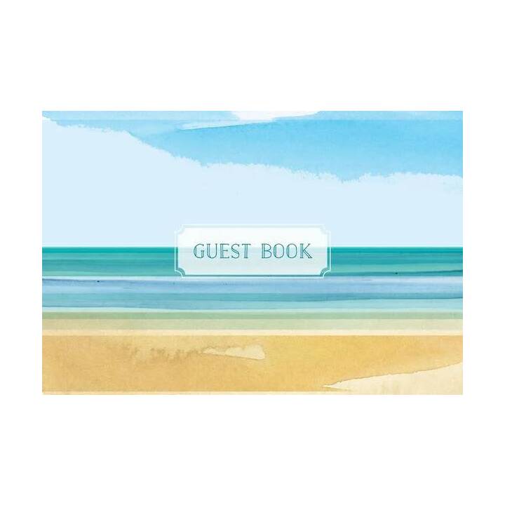 Guest Book Coastal Edition