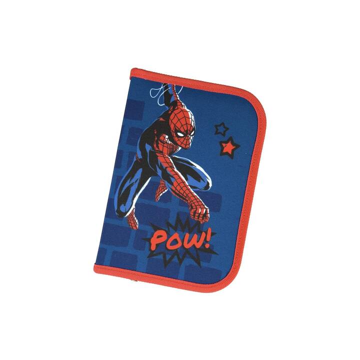 SCOOLI Trousse Spider-Man (Bleu foncé, Bleu, Rouge, Multicolore)