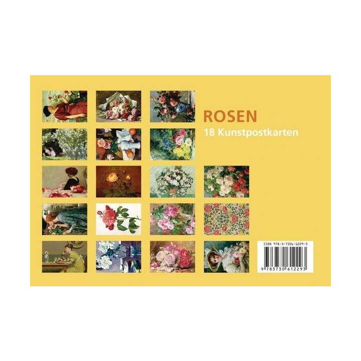 ANACONDA VERLAG Carte postale Roses (Universel, Multicolore)