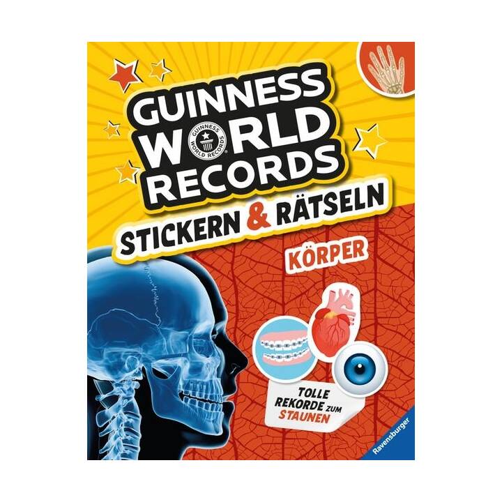 Guinness World Records Stickern und Rätseln: Körper