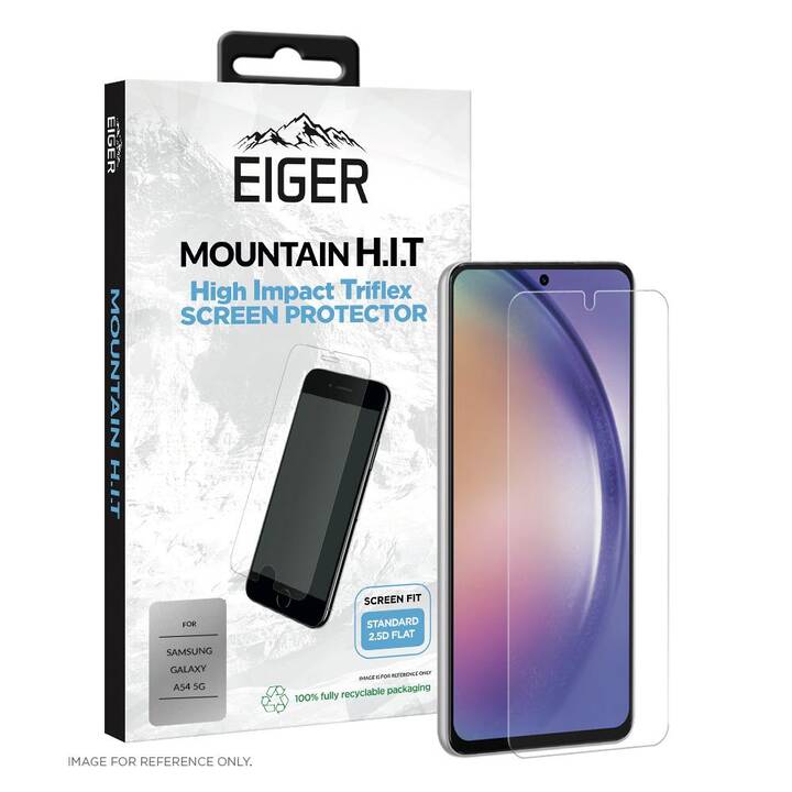EIGER Film de protection d'écran Mountain High Impact Triflex (Galaxy S23 FE, Galaxy A54 5G)