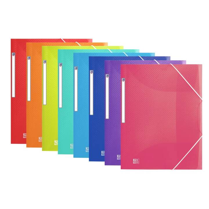 OXFORD Dossier à élastique (Multicolore, A4, 1 pièce)