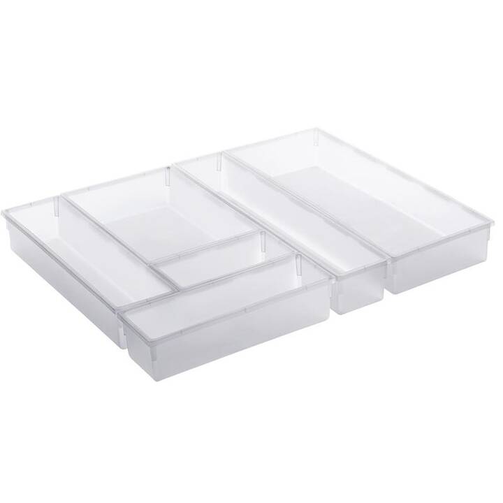 ROTHO Contenitori portaoggetti Basic (8 cm x 23 cm x 5 cm)