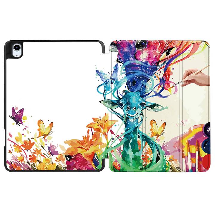 EG custodia per iPad Air 10.9" (2022) 5a generazione - multicolore - giraffa