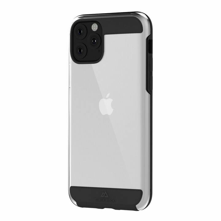 BLACK ROCK Backcover Air Robust (iPhone 11, Transparente, Nero)