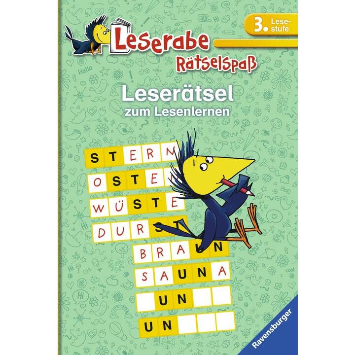 Leserabe: Leserätsel zum Lesenlernen (3. Lesestufe)