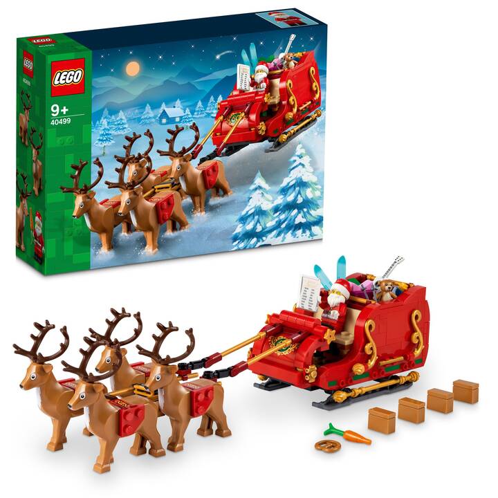 LEGO  Icons Schlitten des Weihnachtsmanns (40499)