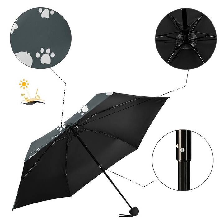EG Parapluie de poche Paw Chat (92 cm)