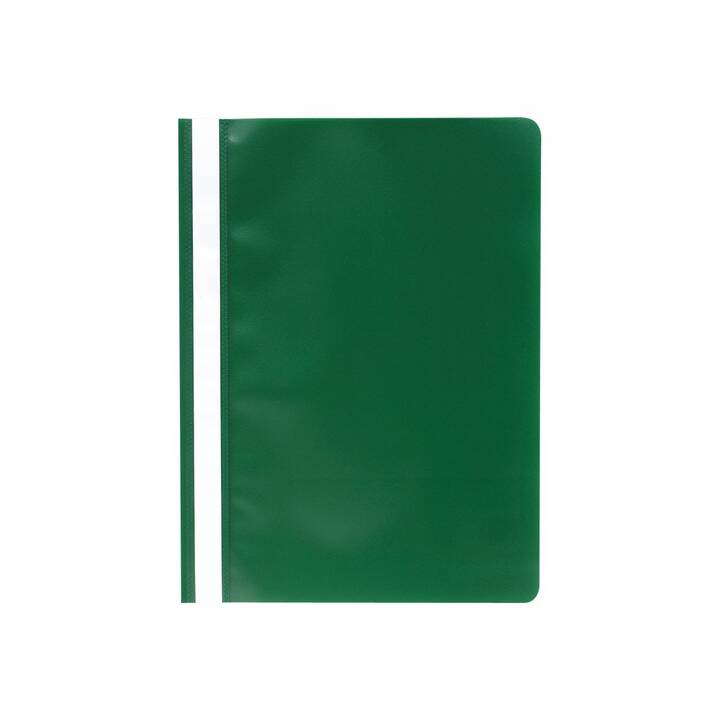 EXACOMPTA Cartellina ad aghi (Verde, A4, 10 pezzo)