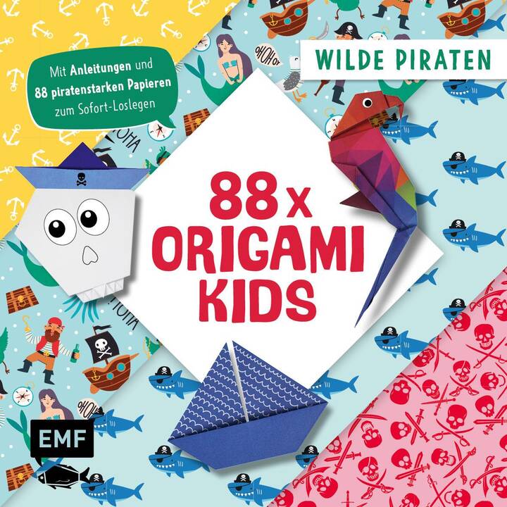 88 x Origami Kids - Wilde Piraten