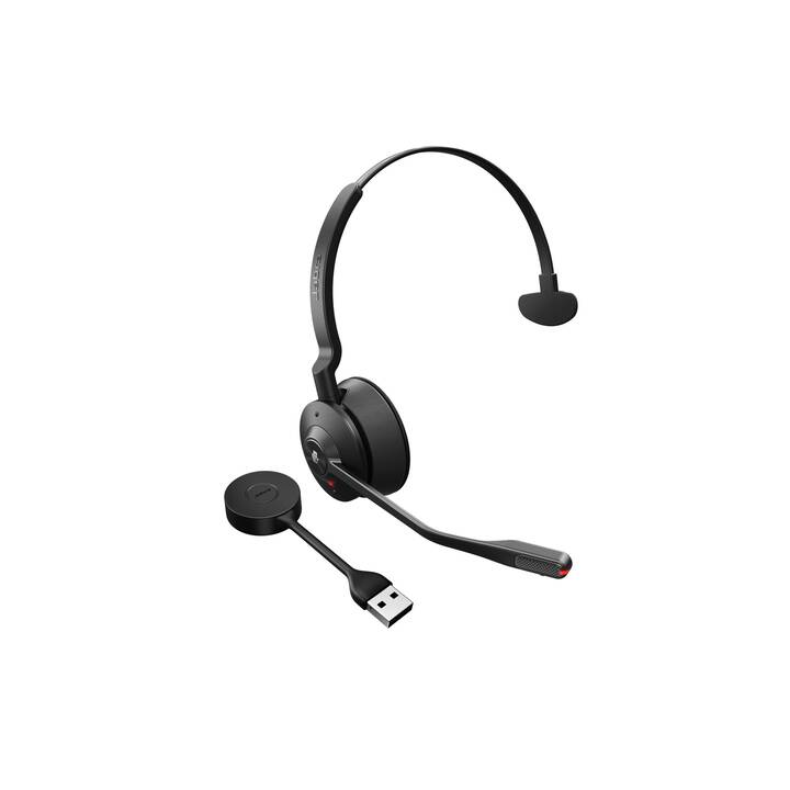 JABRA Office Headset Engage 55 SE Mono (On-Ear, Kabellos, Schwarz)