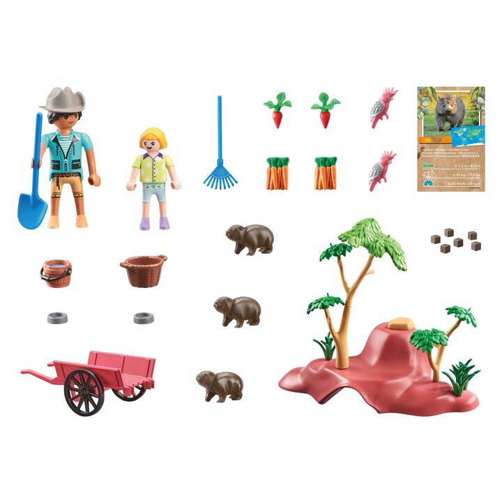 PLAYMOBIL Wiltopia Wombat Unterschlupf (71625)