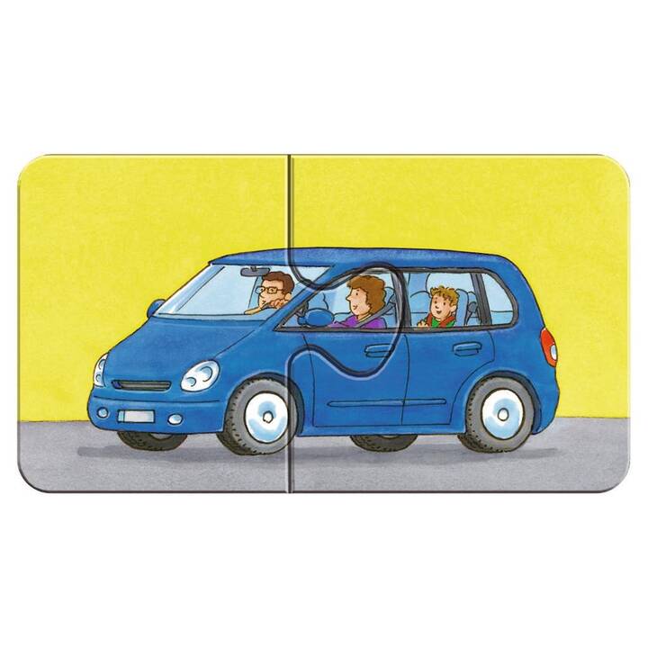 RAVENSBURGER Fahrzeug Puzzle (2 x)