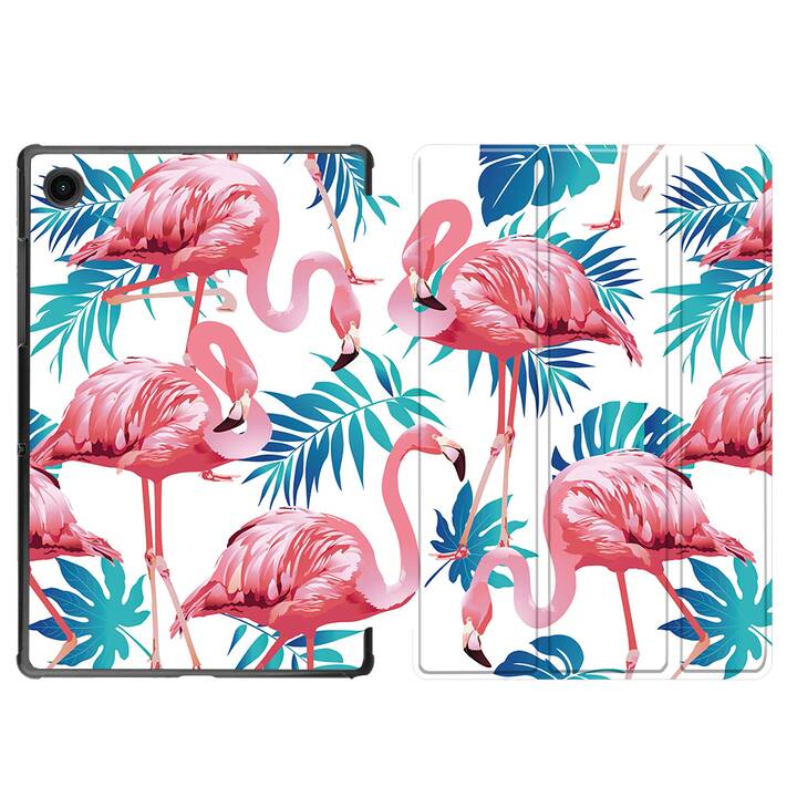 EG coque pour Samsung Galaxy Tab A8 10.5" (2021) - flamant rose - rose