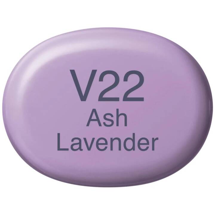 COPIC Marqueur de graphique Sketch V22 - Ash Lavender (Pourpre, 1 pièce)