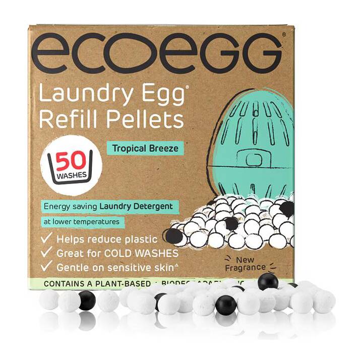 ECOEGG Maschinenwaschmittel Tropical Breeze (Perlen)