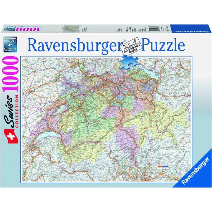 RAVENSBURGER Swiss Collection Puzzle (1000 x)