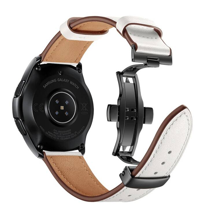 EG Cinturini (Samsung Galaxy Galaxy Watch3 41 mm, Nero, Bianco)