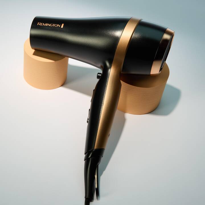 REMINGTON Salon Smooth Haartrockner Geschenkset (D6960GP) (Schwarz)