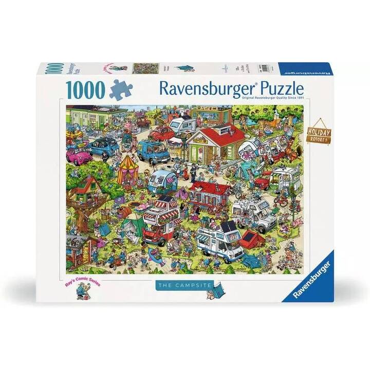 RAVENSBURGER The Campsite Puzzle (1000 Parti)