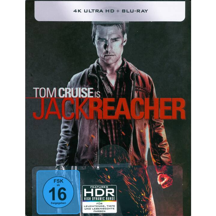 Jack Reacher (Limited Edition, Steelbook, DE, PT, JA, IT, EN, FR)