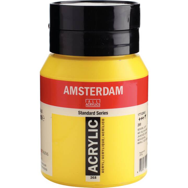 TALENS Couleur acrylique Amsterdam (500 ml, Jaune)