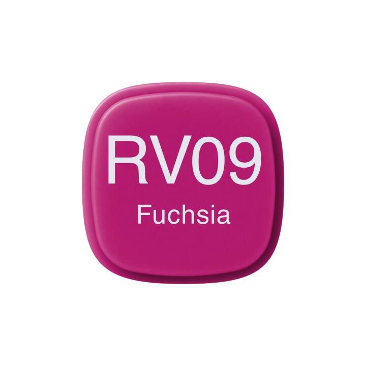 COPIC Marqueur de graphique Classic RV09 Fuchsia (Fuchsia, 1 pièce)