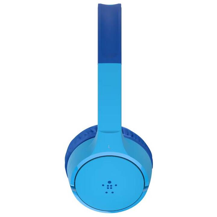 BELKIN SoundForm Mini Casque d'écoute pour enfants (ANC, Bluetooth 5.3, Bleu)