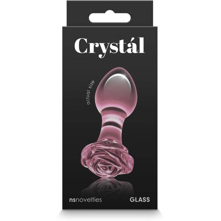 CRYSTAL Rose Analplug