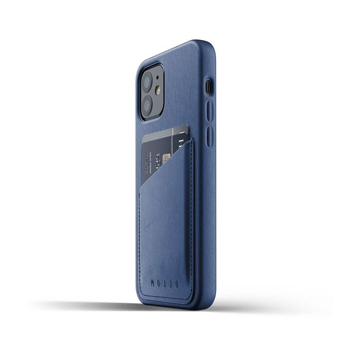 Mujjo Backcover Full Leather Iphone 12 Iphone 12 Pro Blau Interdiscount 4355