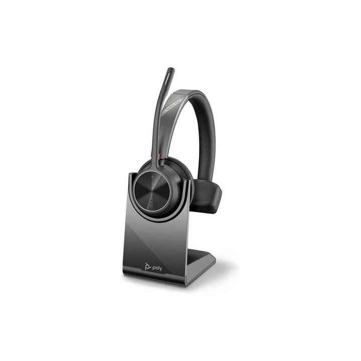 HP Casque micro de bureau Poly Voyager 4310 (On-Ear, Sans fil, Noir)