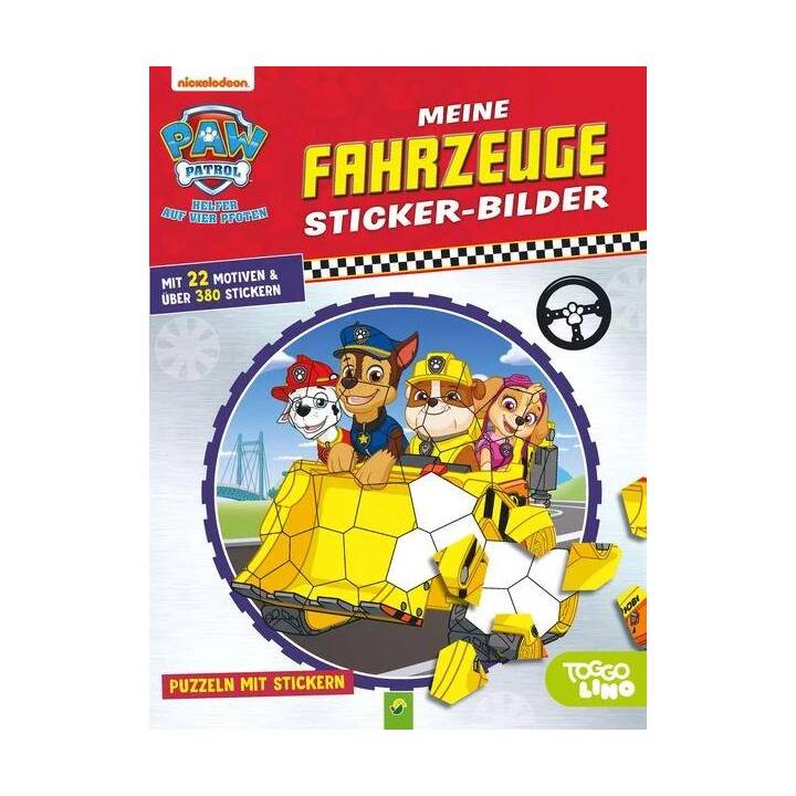 PAW Patrol: Meine Fahrzeuge Sticker-Bilder