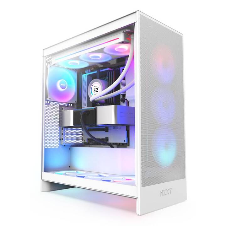 NZXT H7 Flow  (Mini ITX, E-ATX, ATX, Micro ATX)