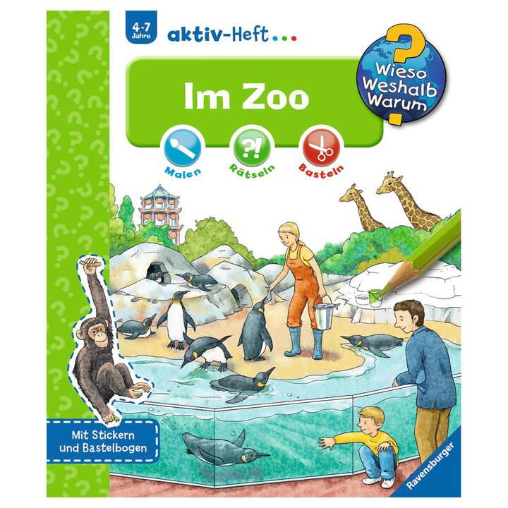 Im Zoo, Aktiv-Heft Wieso? Weshalb? Warum