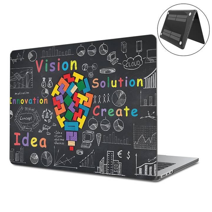 EG Coque rigide (Macbook Air 15" M3 2024, Idée, Noir)