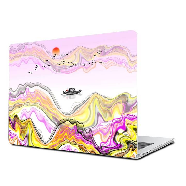 EG Hardcase (MacBook Air 13" M2 2022, Arte, Rosa)