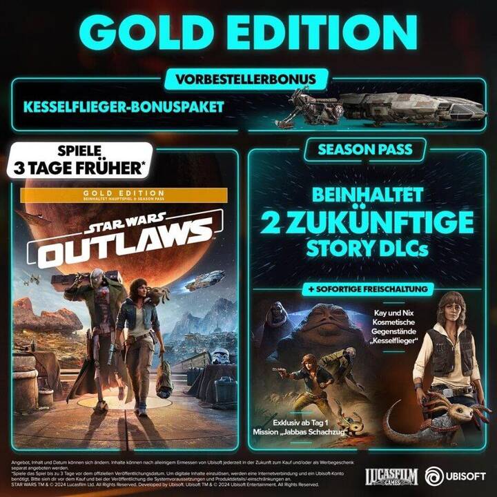 Star Wars Outlaws (DE, IT, EN, FR)