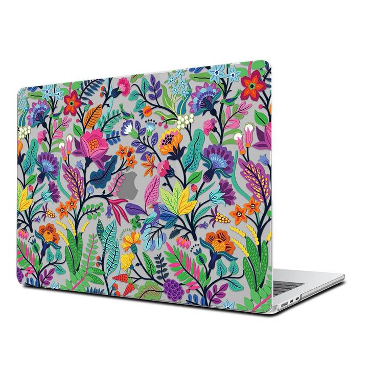 EG Hardcase (MacBook Air 13" M2 2022, Blumen, Mehrfarbig)
